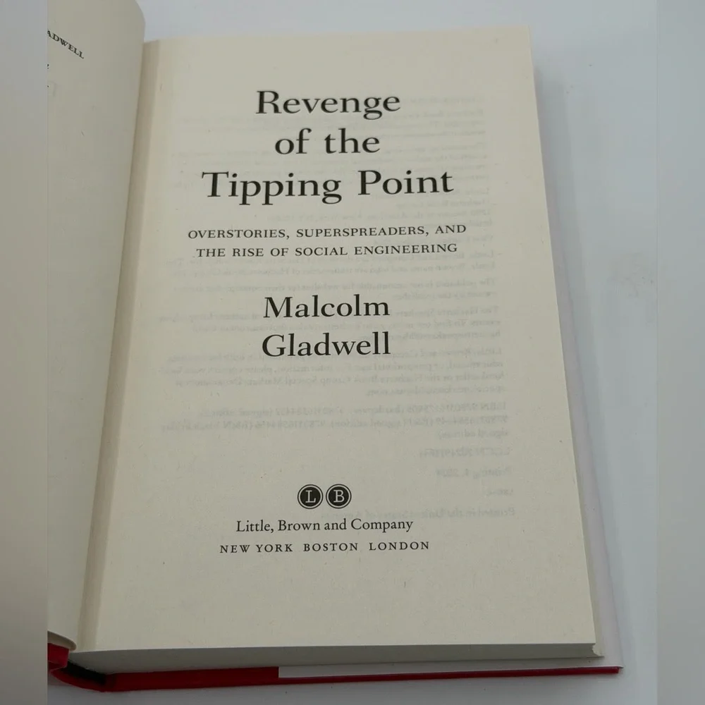 Revenge of the Tipping Point: Overstories, Superspreaders by Malcolm Gladwell